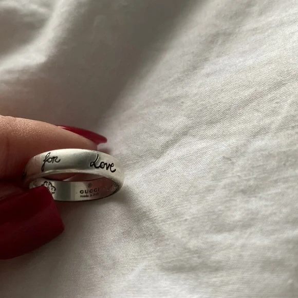 Band Ring Gucci Ring Blind For Love Gucci “Blind For Love” Ring In